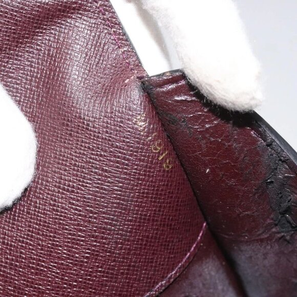 LOUIS VUITTON Taiga Document Case Clutch Bag Acajou M99087 LV Auth JB083 - Picture 14 of 16